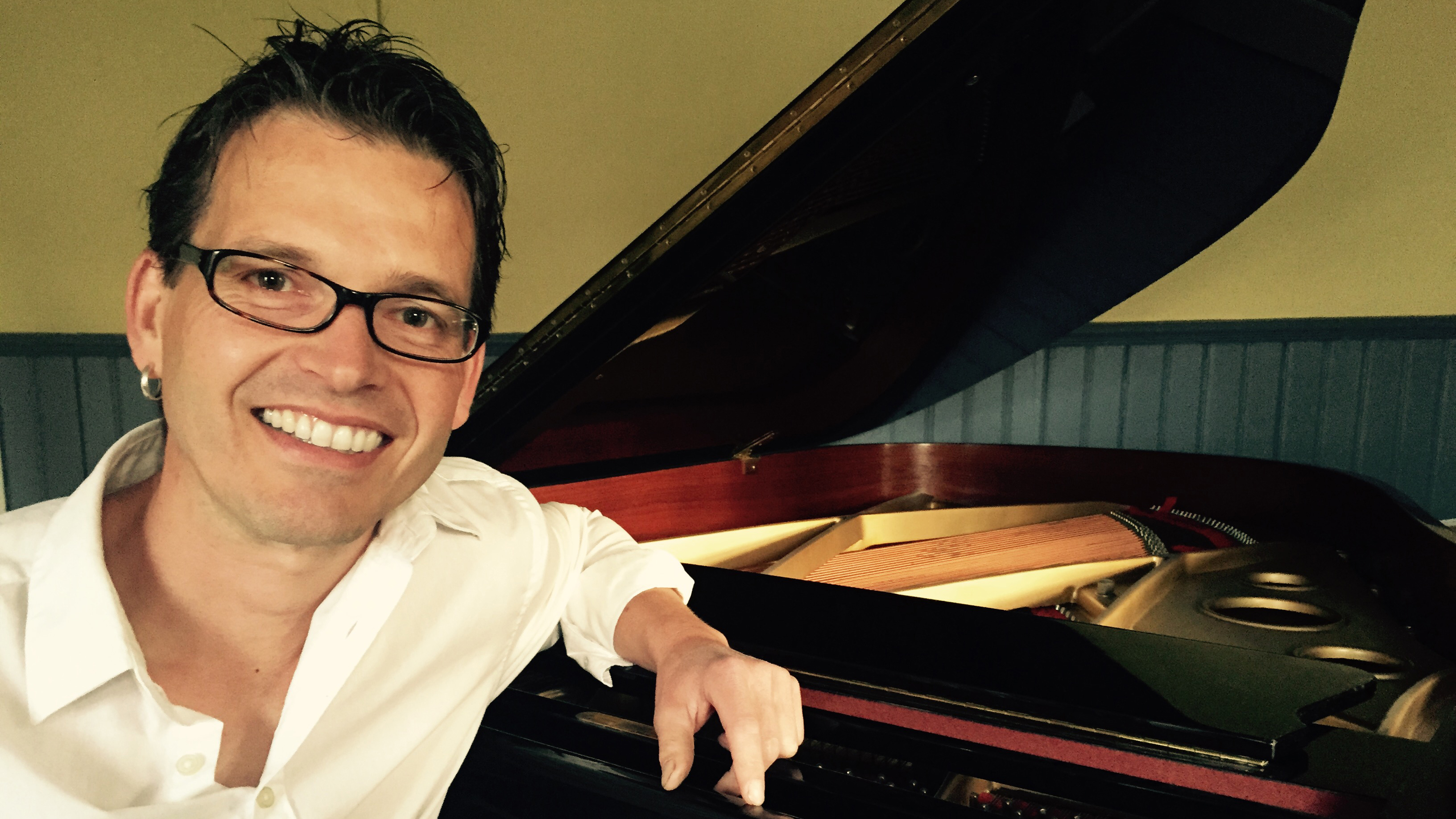 Tobias Lauber am Piano